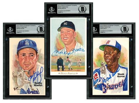 First Buzz: 2019 Historic Autographs Steele Engravings